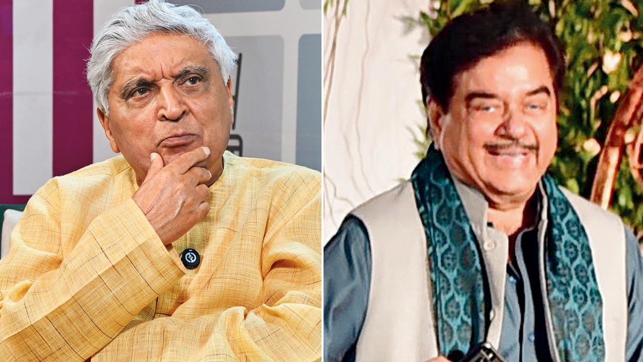 Javed Akhtar and Shatrughan Sinha