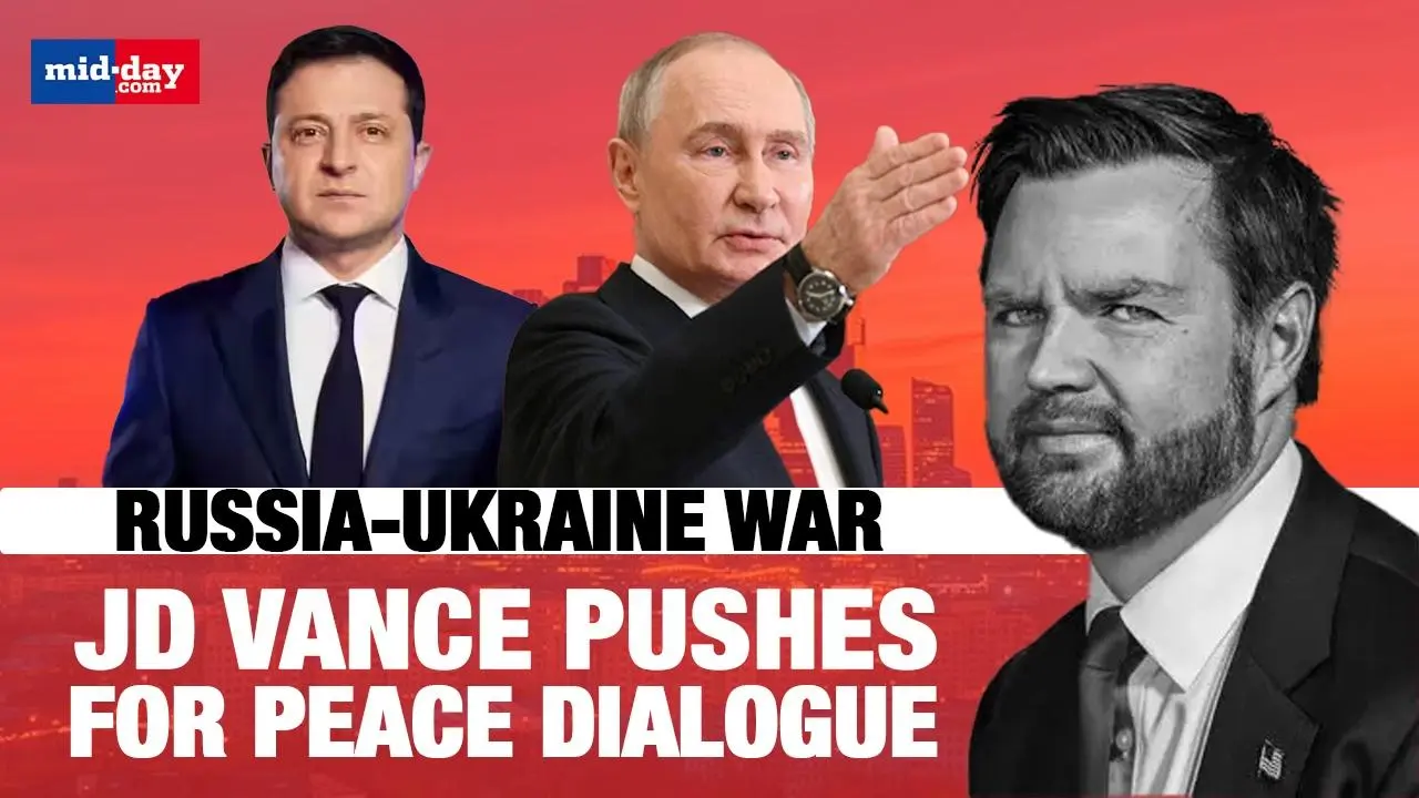 VP JD Vance backs Russia-Ukraine talks, calls it essential to ending the war