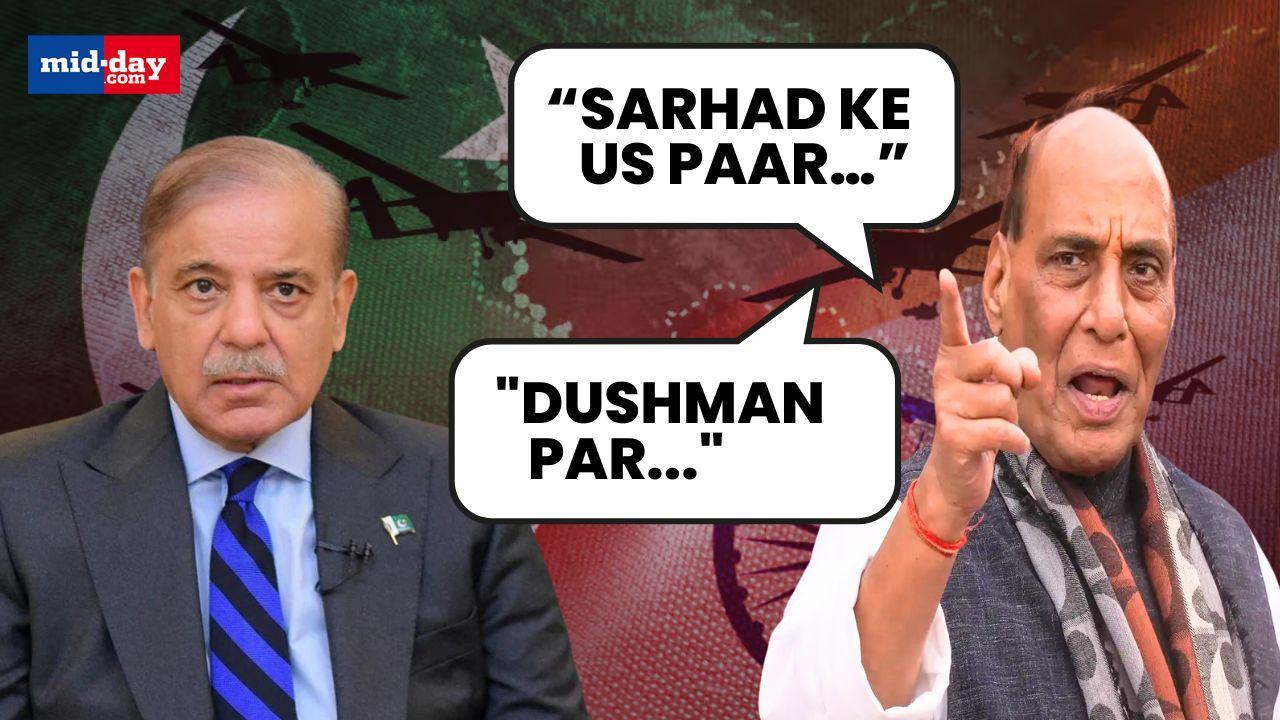 Defence Minister Rajnath Singh sends a stern warning to terrorists & Pakistan