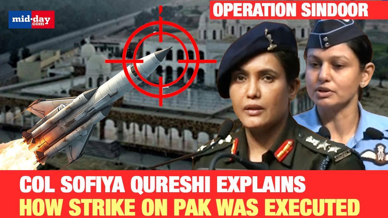 Operation Sindoor: Col Sofiya Qureshi explains how strike on Pak  was executed
