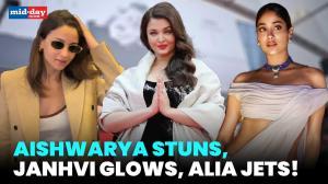 Cannes 2025 Day 10: Aishwarya’s Edgy Glam, Janhvi Channels Sridevi, Alia Departs