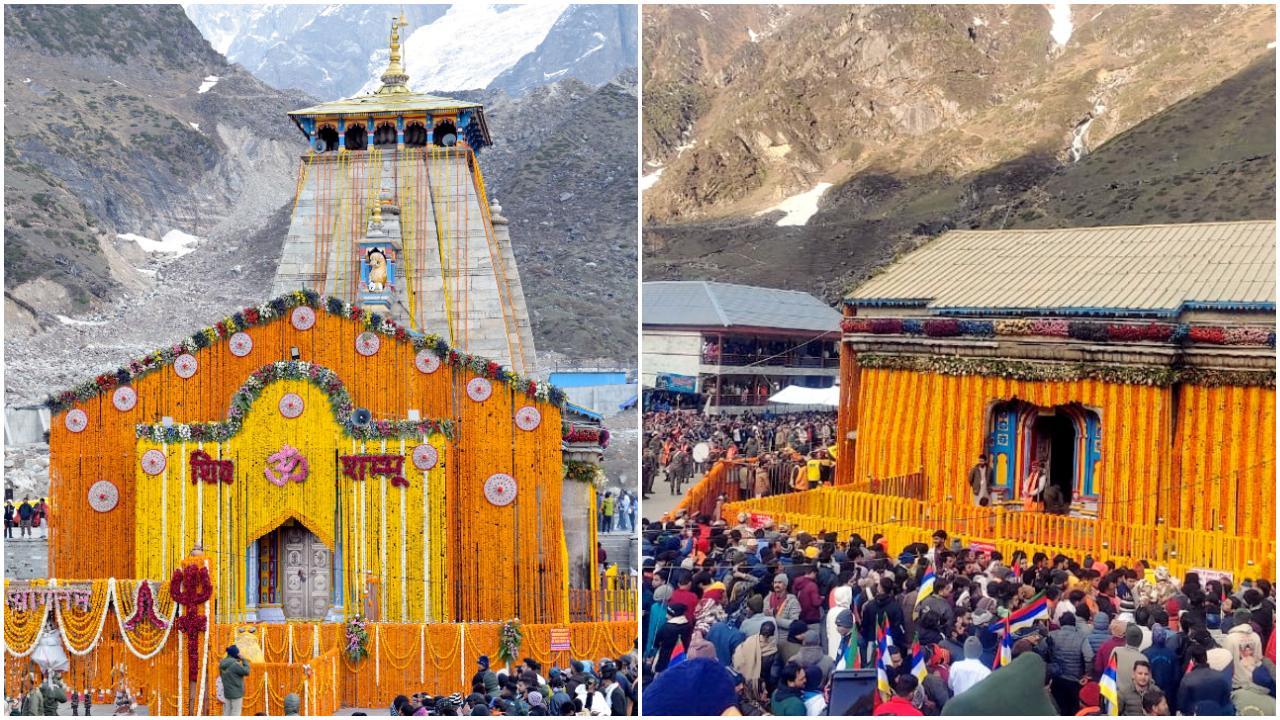 IN PHOTOS | Char Dham Yatra 2025: Kedarnath temple opens for devotees