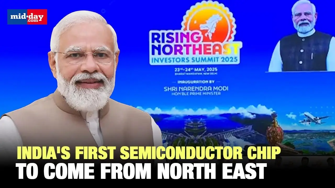 PM Modi unveils India's first semi conductor chip made in Northeast