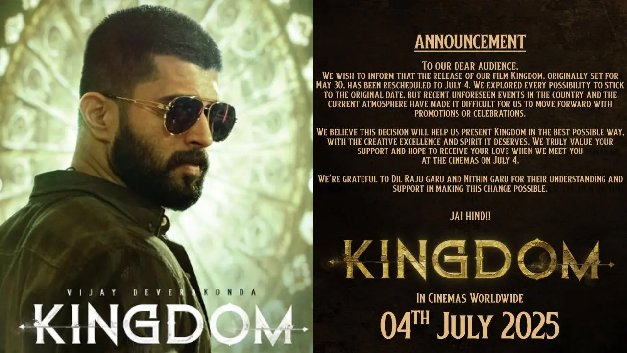 Vijay Deverakonda's 'Kingdom' movie release postponed amid India-Pakistan 