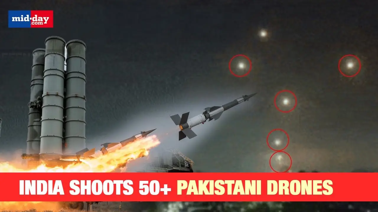India-Pak war: Indian Forces destroy over 50 Pakistani drones in border clash