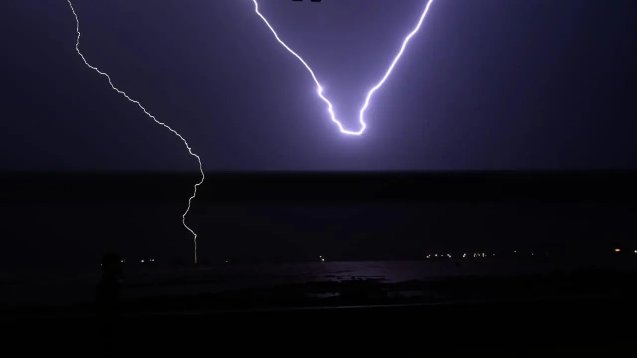 IN PHOTOS: Mumbai, adjoining areas witness lightening and heavy rains