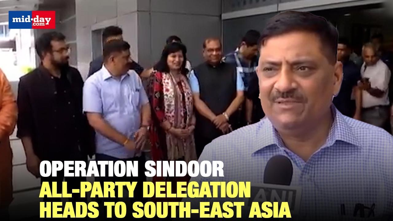 All-party delegation headed by MP Sanjay Kumar Jha leaves for Southeast Asia