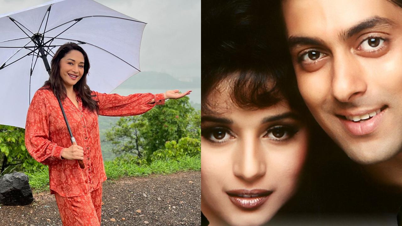 Madhuri recalls 'Hum Aapke Hain Koun', dances to 'Mausam Ka Jaadu' this monsoon