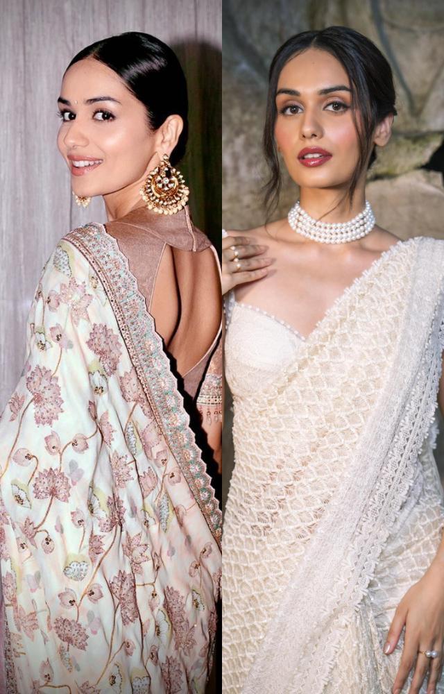 10 times Manushi Chhillar slayed in sarees- Birthday Special