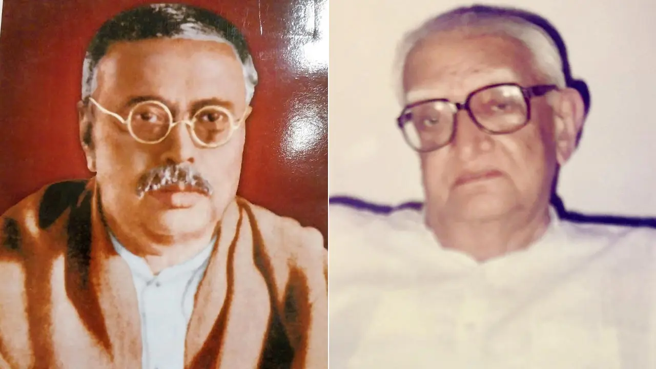 Girindrasekhar Bose established the Indian Psychoanalytical Society in Calcutta in 1922; (right) Bhupendra Desai, who studied with Bose, primarily introduced psychoanalytic training in Bombay