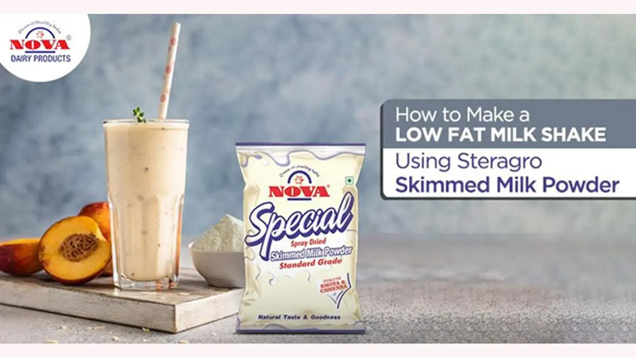 Nova Dairy Skimmed Milk Powder For Guilt-Free Milkshakes