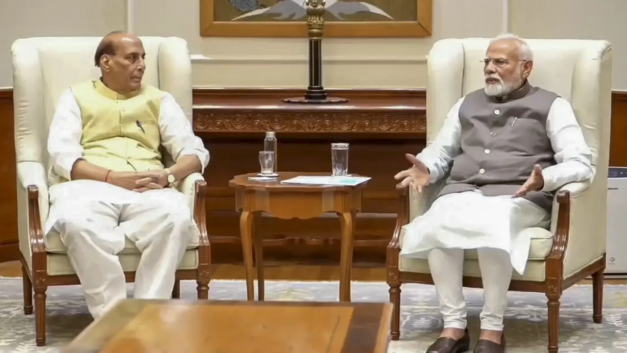The review was held a day after Pakistan sought to target Indian cities and civilian infrastructure, in addition to some military targets. The attacks were effectively repelled by Indian Defence Forces, the officials said