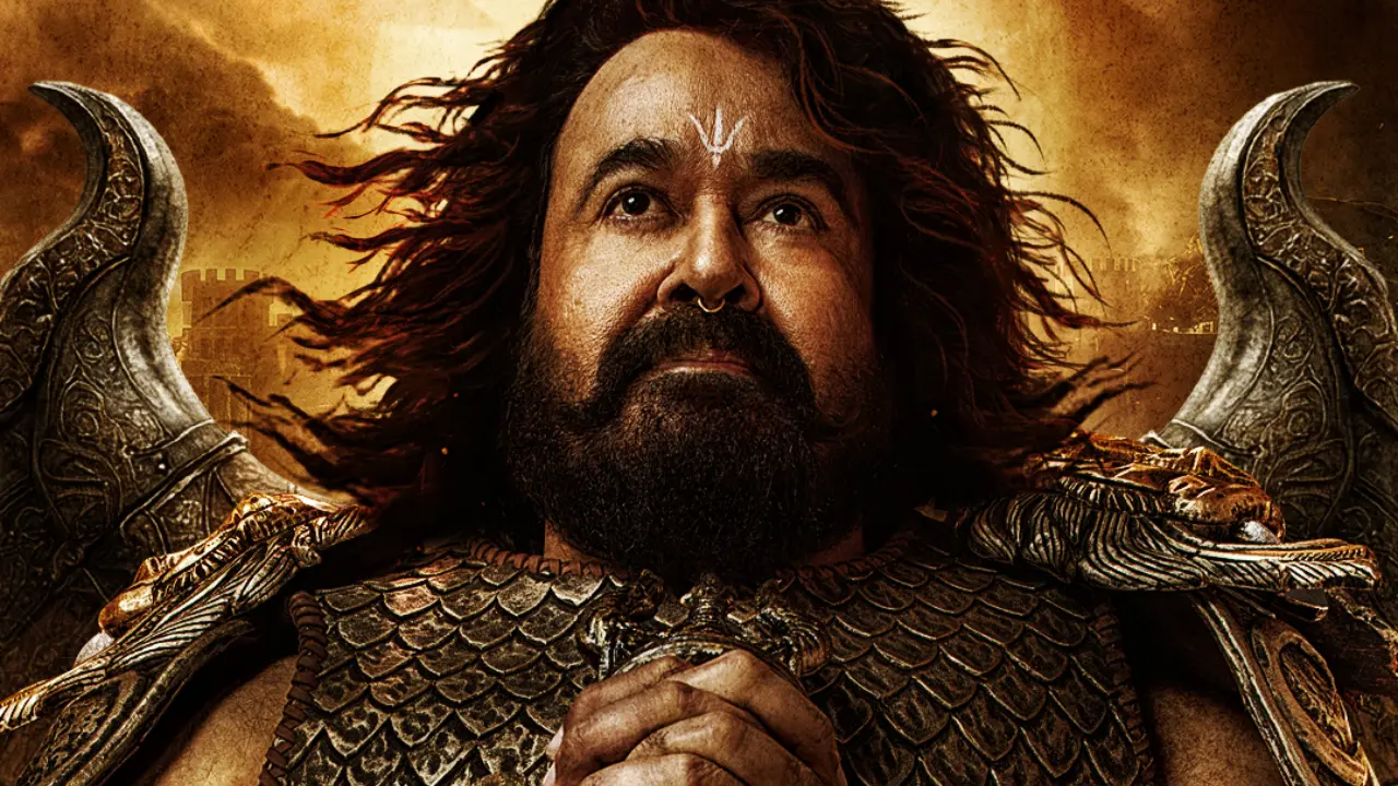 On Mohanlal’s birthday, makers of Vrusshabha unveil a powerful first look