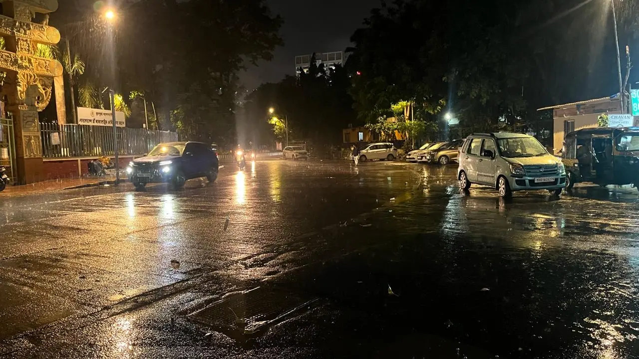 Apart from Mumbai, parts of adjoining Thane and Palghar also witnessed sudden showers