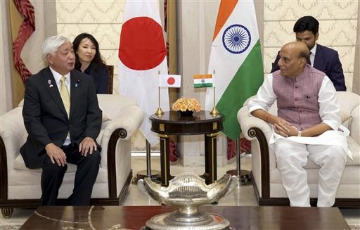 Their previous meeting took place during the ASEAN Defence Ministers' Meeting-Plus in Vientiane, Laos. Gen Nakatani was accorded a ceremonial Guard of Honour upon his arrival in Delhi.