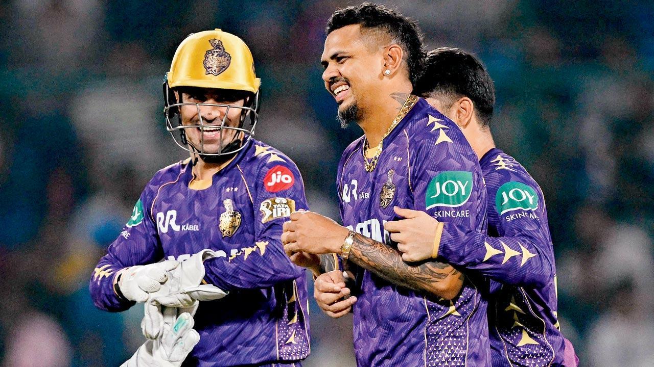 IPL 2025 : ‘Narine’s wickets charged us up,’ says KKR spinner Anukul Roy