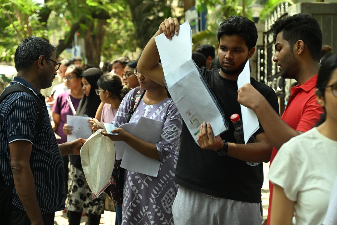 If prohibited items are found concealed, entry to the exam may be denied. Students must carry their NEET admission letter along with a valid photo ID.