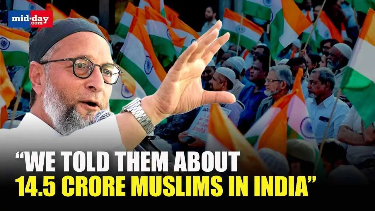 Saudi Arabia: Asaduddin Owaisi details India’s stand on Pakistan, Indian Muslims