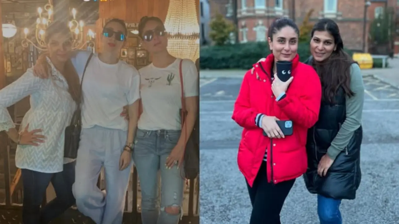 Kareena and Karisma Kapoor wished Poonam Damania along with memorable moments