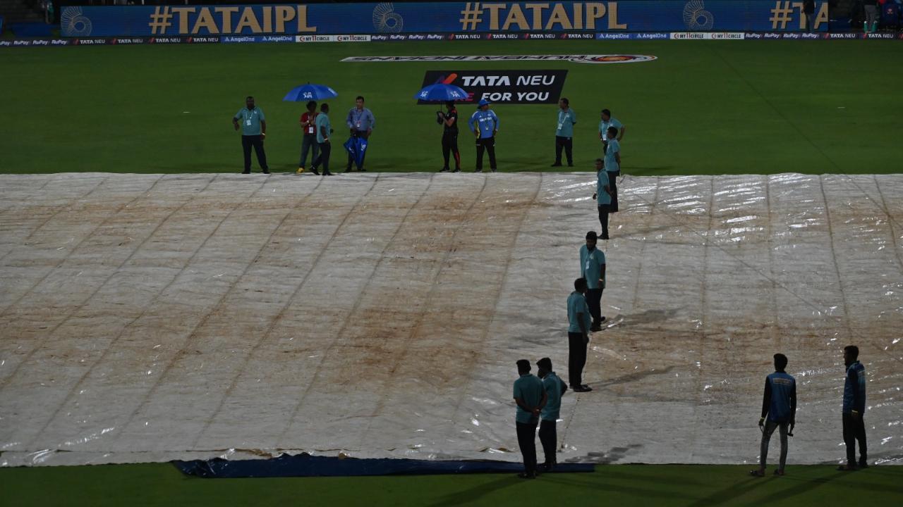 Later, again due to slight drizzle, the match was stopped with the results almost favouring the 