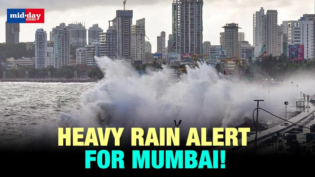 Mumbai Rains: IMD issues Yellow/Orange alert for Mumbai & parts of Maharashtra