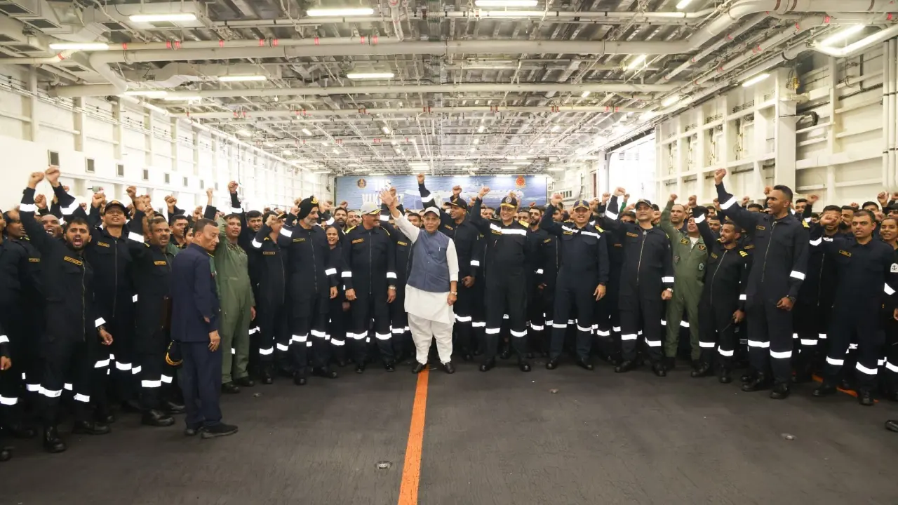 'If Pakistan resorts to anything evil, it will face Indian Navy’s firepower'