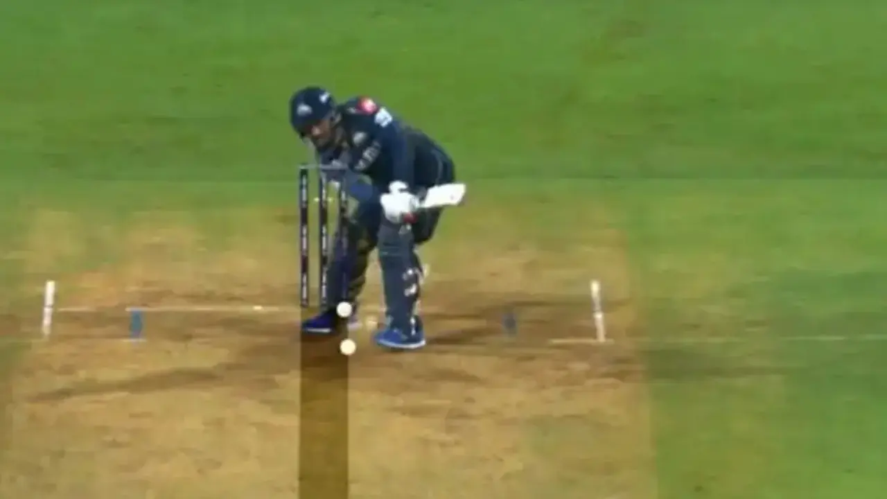 In the second half of the match, when Rashid was batting at the crease, the appeal seemed to have no value when the most part of the ball was outside the stumpline. While reviewing the decision, the pitching area of the ball was not projected and the match was further resumed on an immediate basis