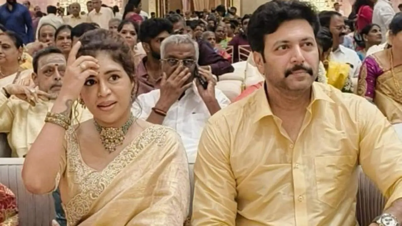 Ravi Mohan attends wedding with Kenishaa Francis, sparks relationship rumours