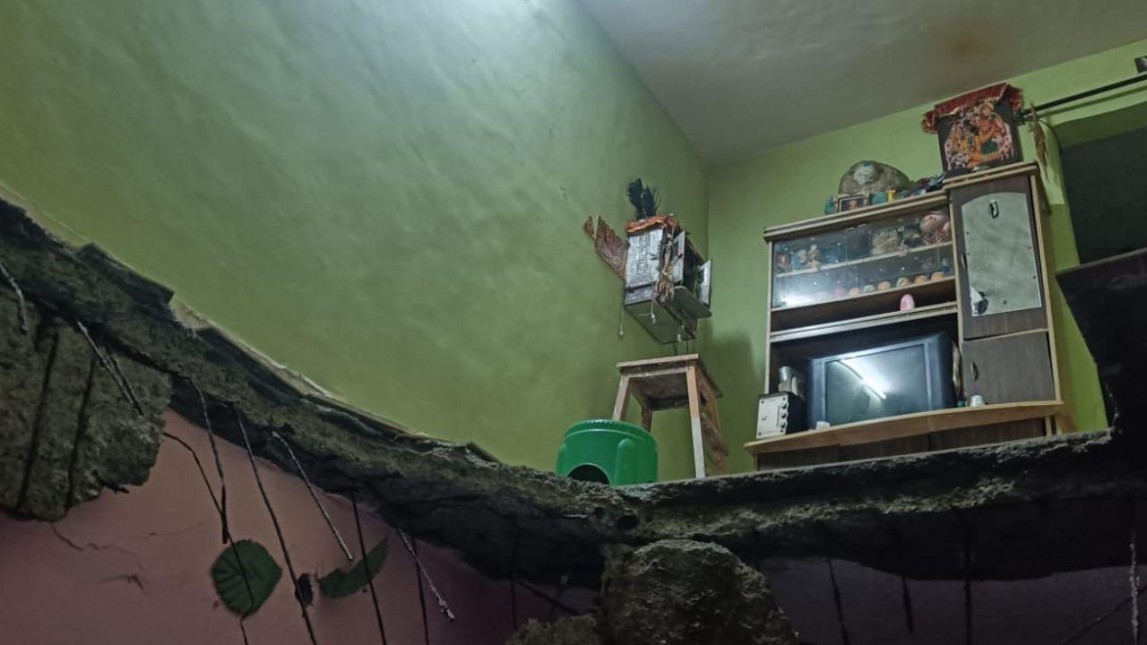The incident occurred around 10 PM at the Sai Simran Building in the Achole area