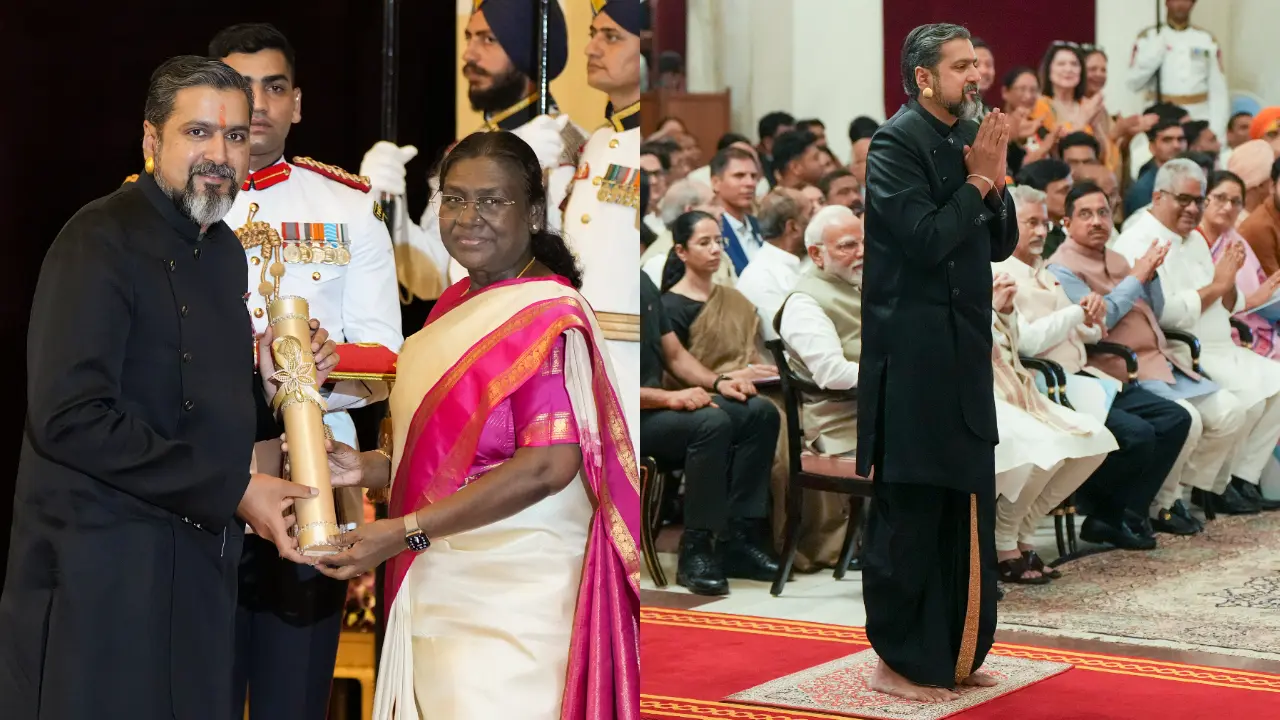 'The stage is our temple': Ricky Kej goes barefoot to accept Padma Shri 