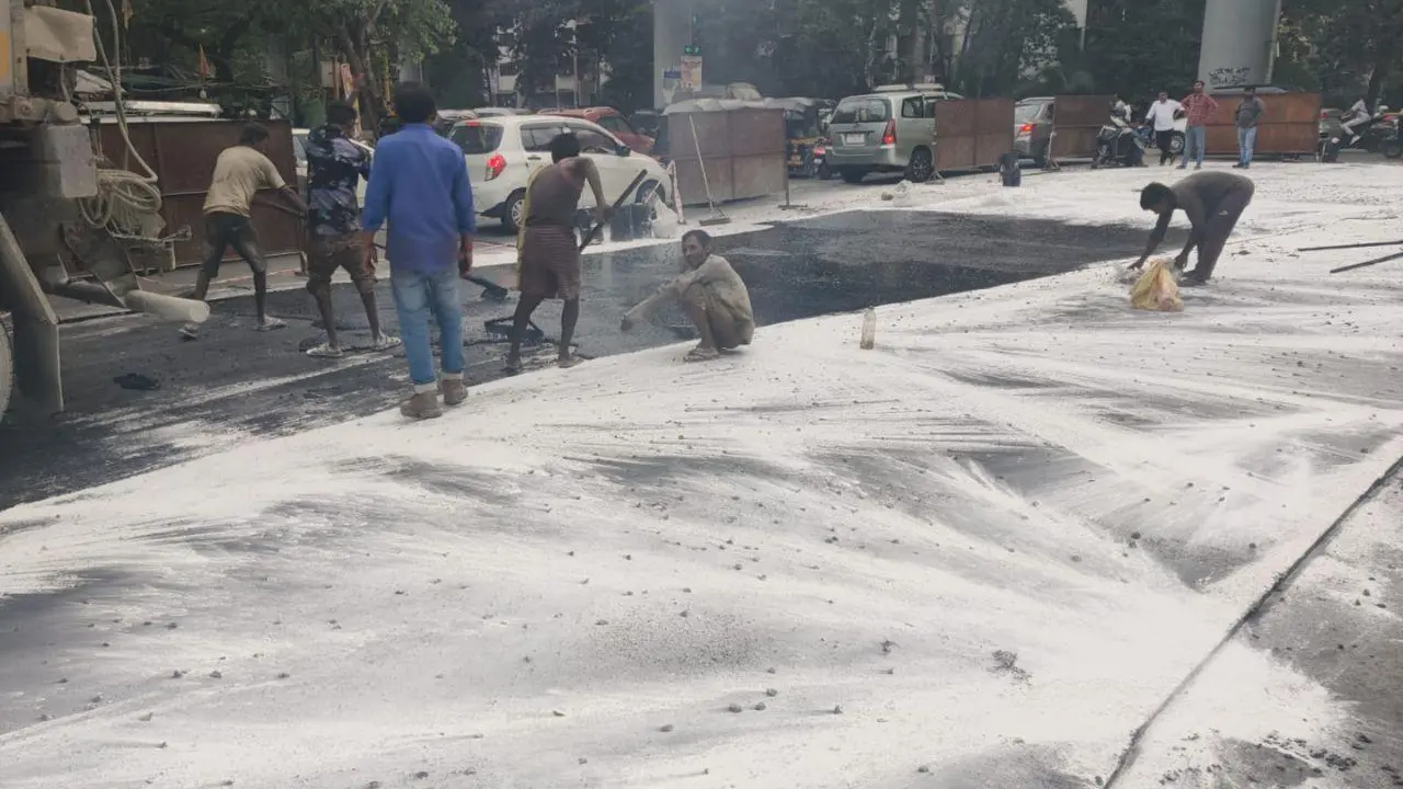 IN PHOTOS: Contractors in Mumbai race against time for completion of projects