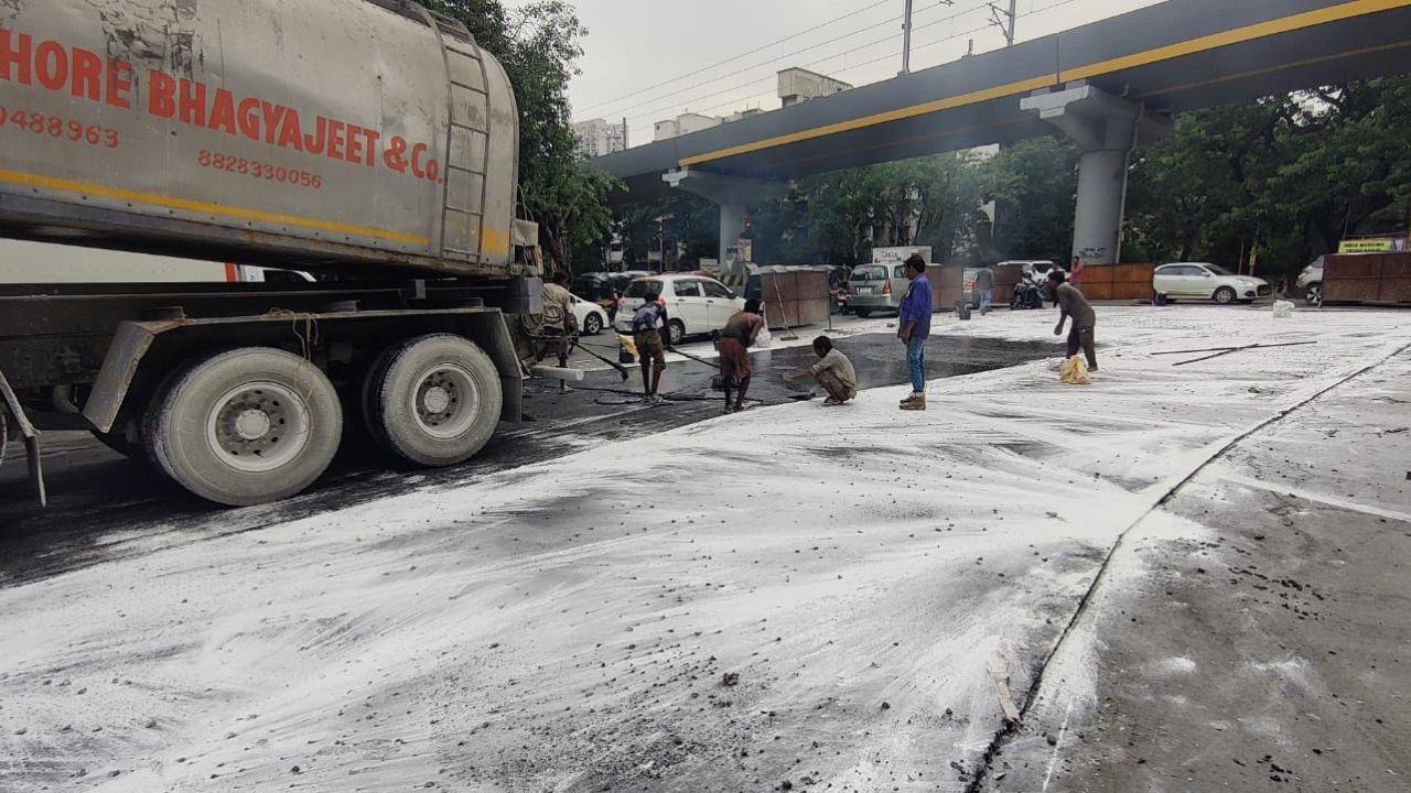 Nevertheless, with the IMD’s forecast of heavy rains in the coming days, contractors are under immense pressure to finish the work on time, ensuring the city’s roads are ready to withstand the onslaught of the monsoon