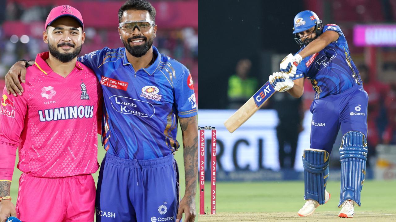 Royals face uphill task as Mumbai Indians post formidable 218 for three