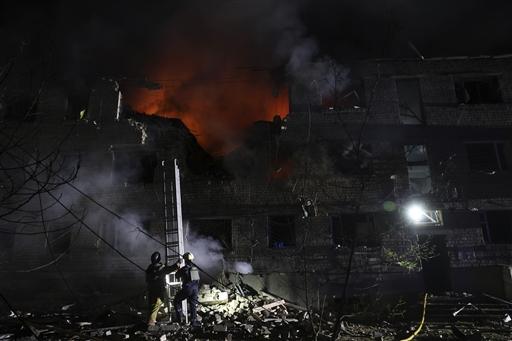 A separate Russian drone strike on Odesa killed two people and injured 15 others, damaging homes, a school, and a supermarket. In Kharkiv, a drone hit a petrol station, causing a fire in the city centre, said Mayor Ihor Terekhov. 