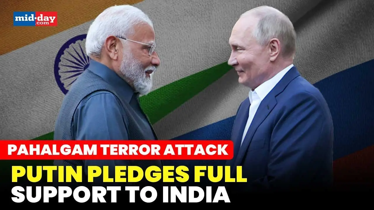 Putin backs India after Pahalgam attack, vows support against terrorism