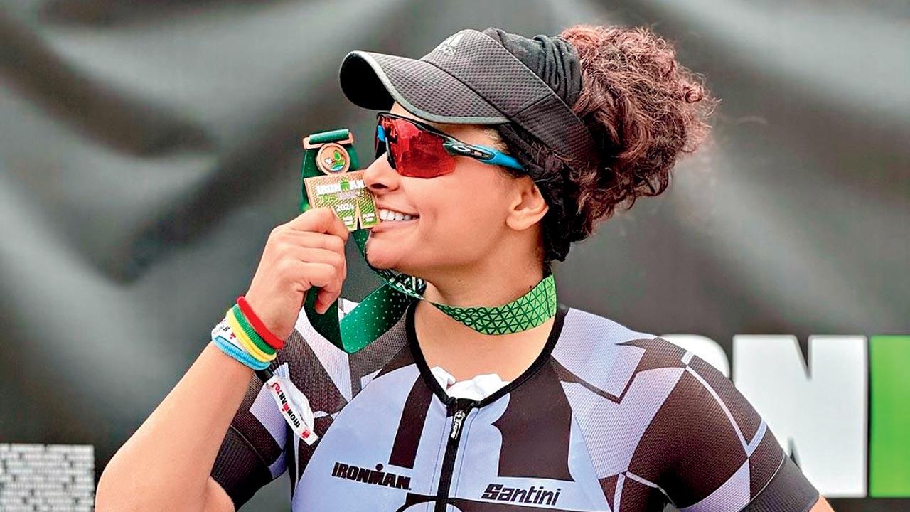 Saiyami Kher trains three hours everyday for Ironman 70.3 triathlon