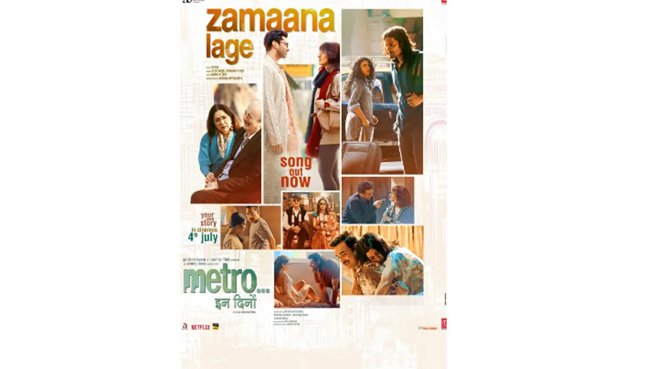 Zamaana Lage from Metro...In Dino reimagines ghazals for Gen Z with Arijit