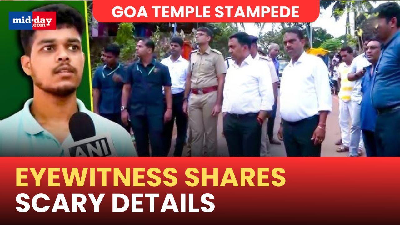 Goa Temple stampede: Eyewitness narrates spine-chilling details - Watch video