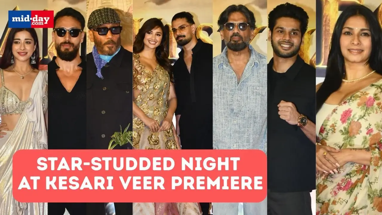 Jackie-Tiger Shroff, Suniel Shetty, & More Grace Screening Of 'Kesari Veer'
