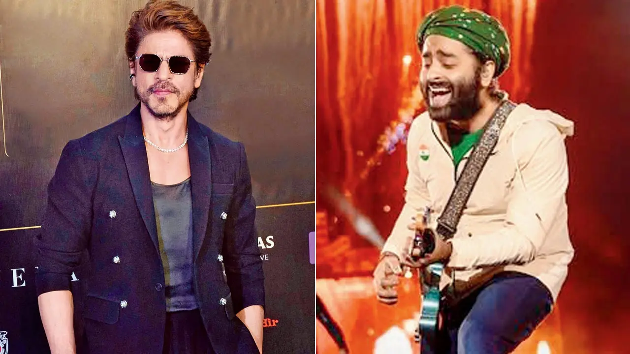Shah Rukh Khan and Arijit Singh