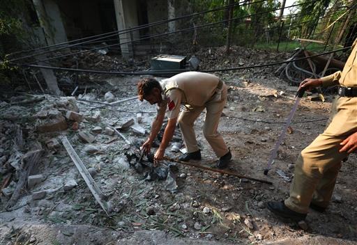 Pakistan’s shelling affected 26 locations across India, including regions in Jammu and Kashmir, Punjab, and Rajasthan, prompting heightened military response. Debris from suspected Pakistani drones was found in Amritsar's Mughlani Kot Village, with visuals showing scorched agricultural fields.