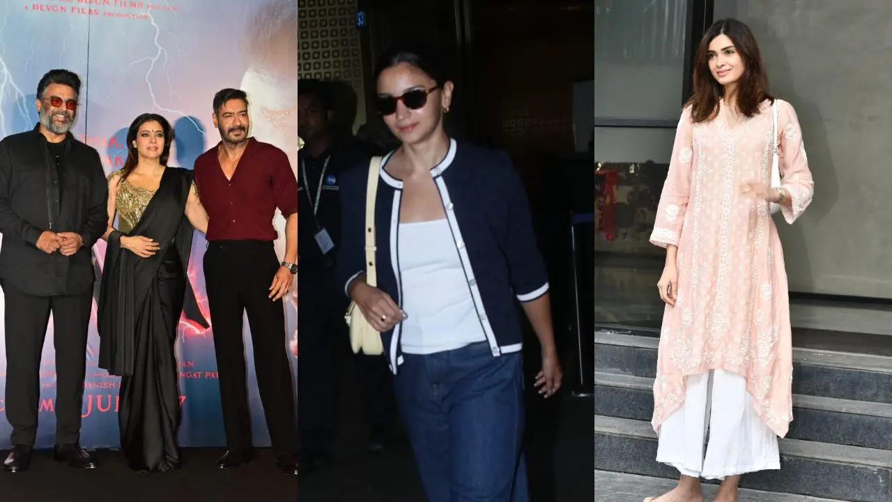 Spotted in the city: R Madhavan, Ajay Devgn, Alia Bhatt and others