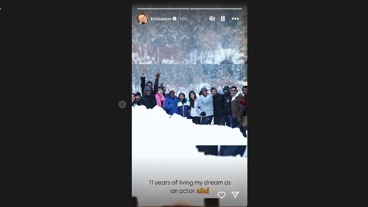 Picture Courtesy/Kriti Sanon`s Instagram account