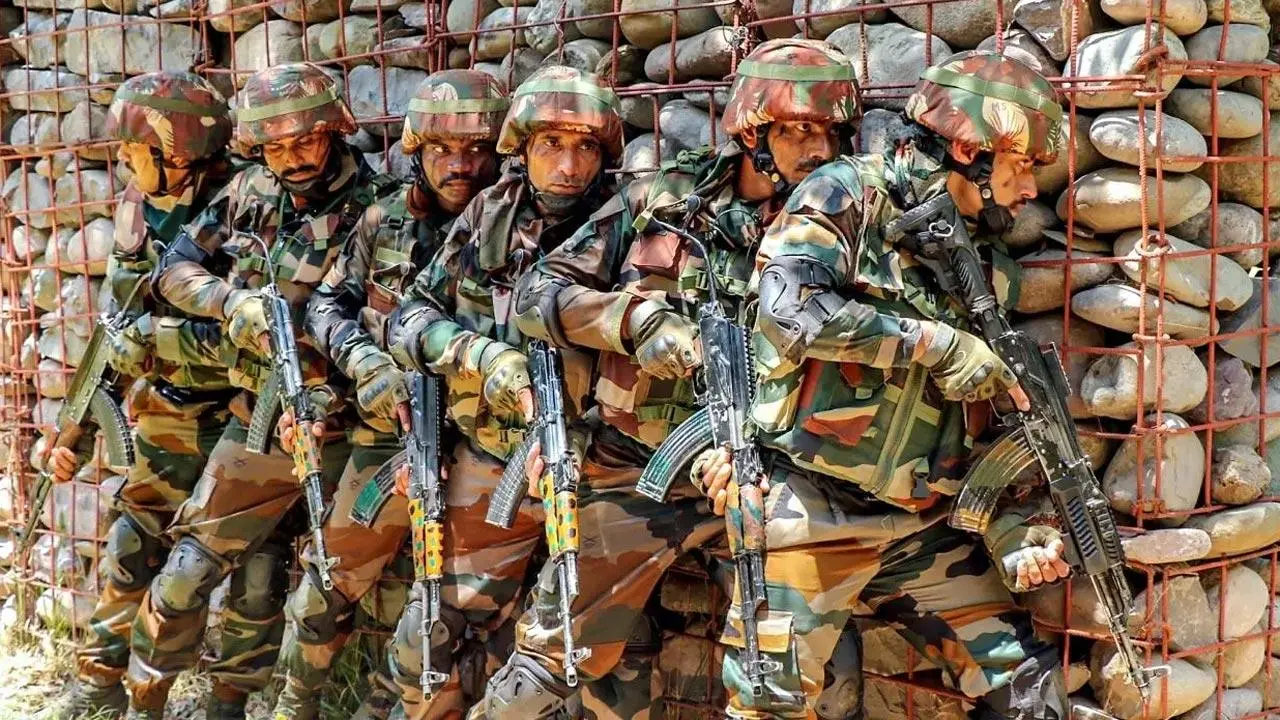 Soldier injured in exchange of fire with suspect terrorist outside army camp