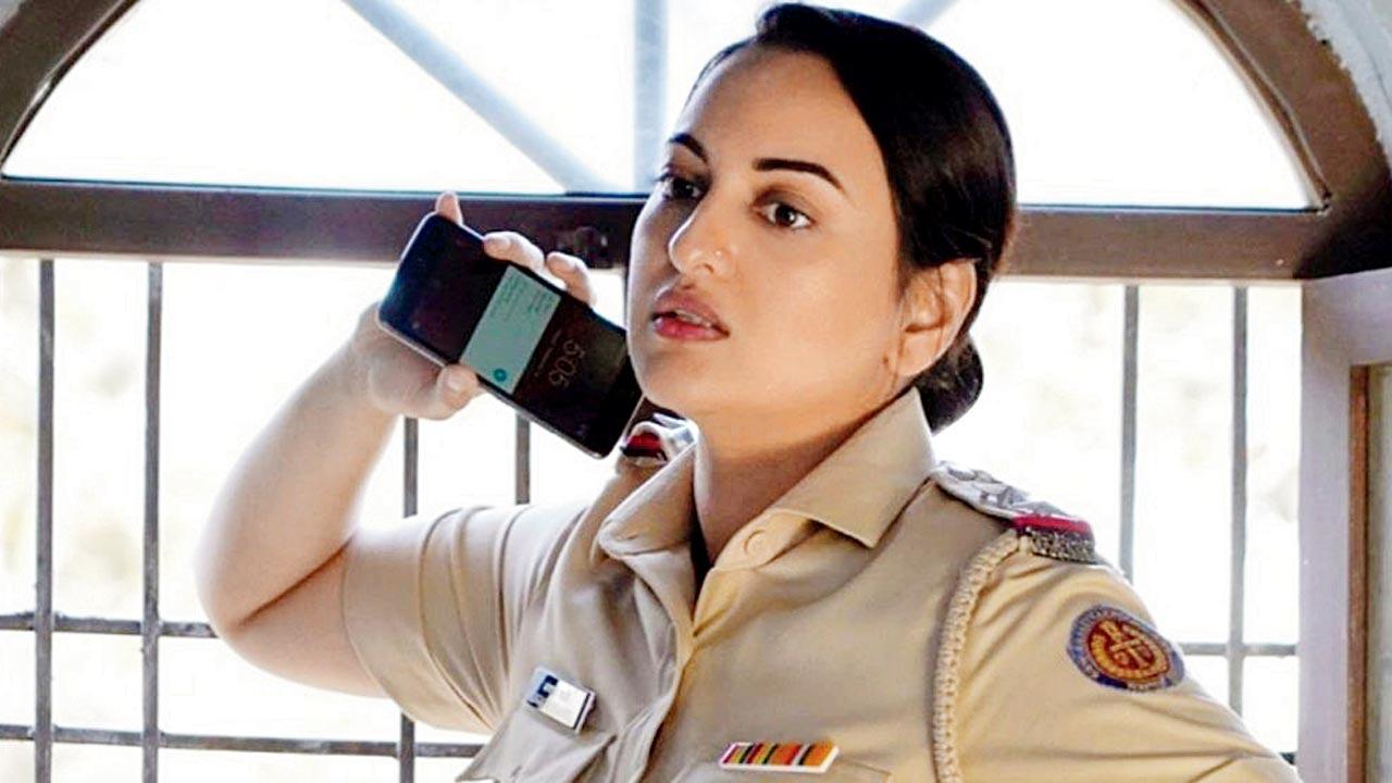 Sonakshi Sinha played a police inspector in Dahaad
