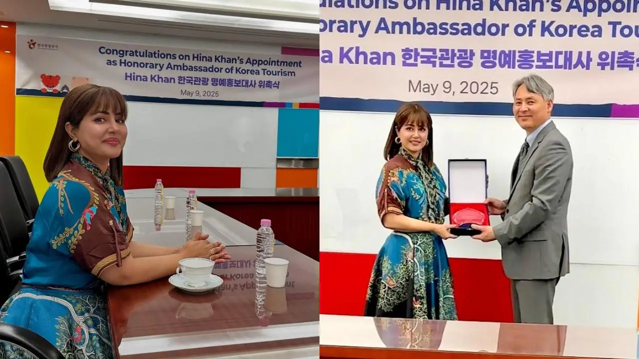 Hina Khan becomes South Korea tourism’s honorary ambassador