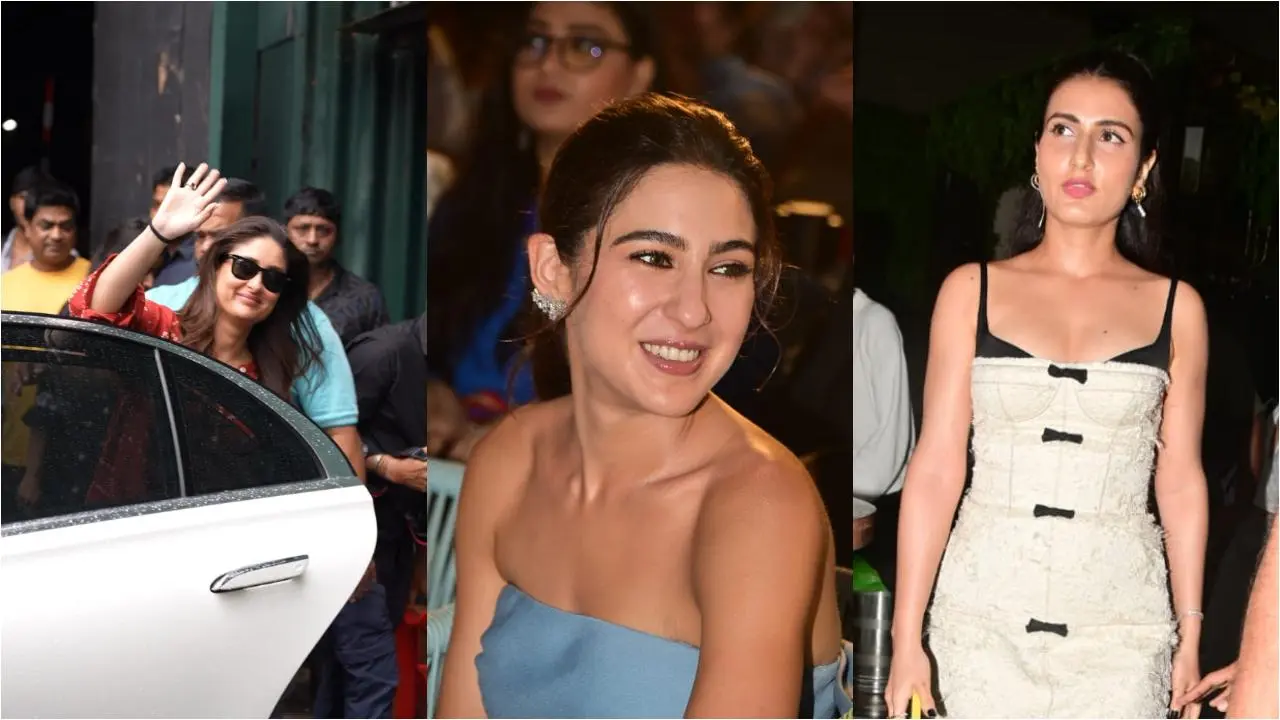 Spotted in the city: Kareena Kapoor, Sara Ali Khan, Fatima and others