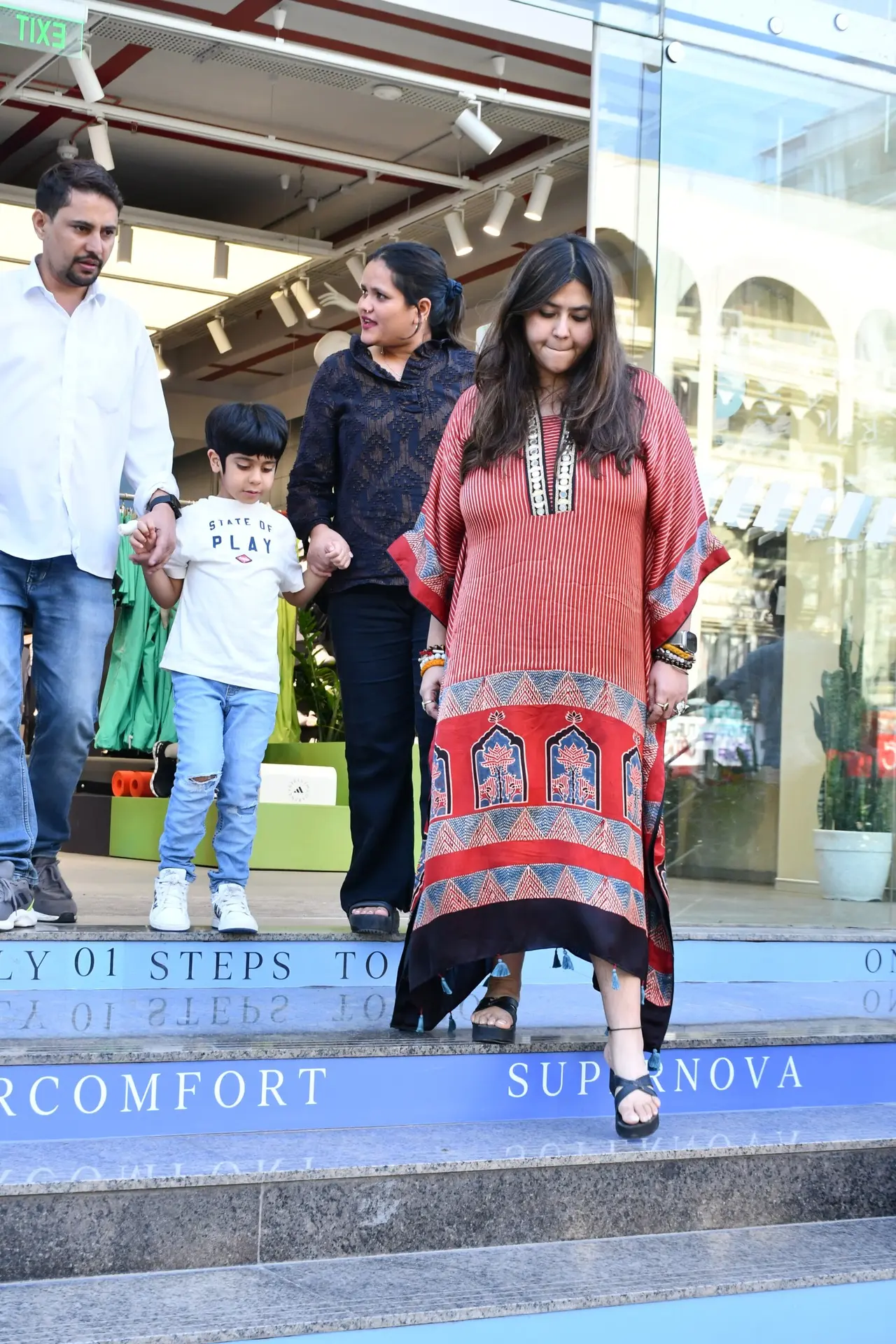 Ektaa Kapoor spotted with her son
