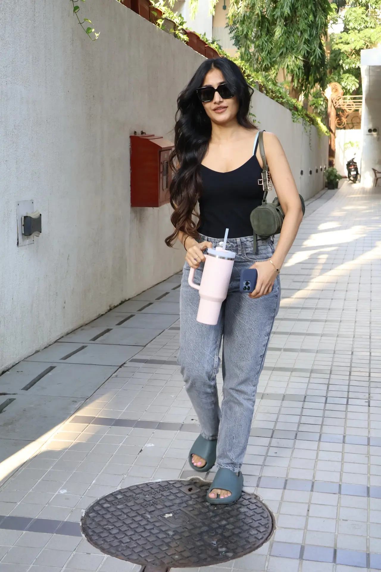 Dhanashree Verma spotted in the city in casuals