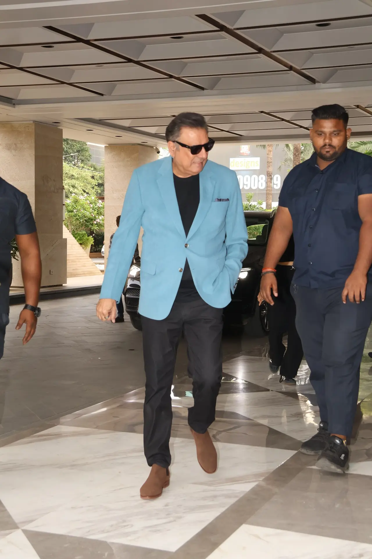 Boman Irani was spotted in formals for a film-related event in the city
